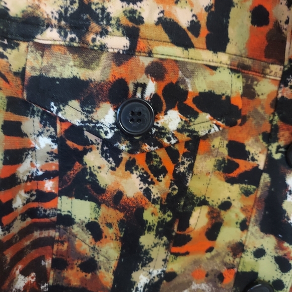 Attyre New York Jacket Multicolor Lightweight  Women's Size L  Stylish - Picture 6 of 11